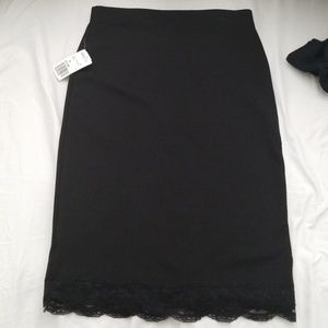 Knee high skirt